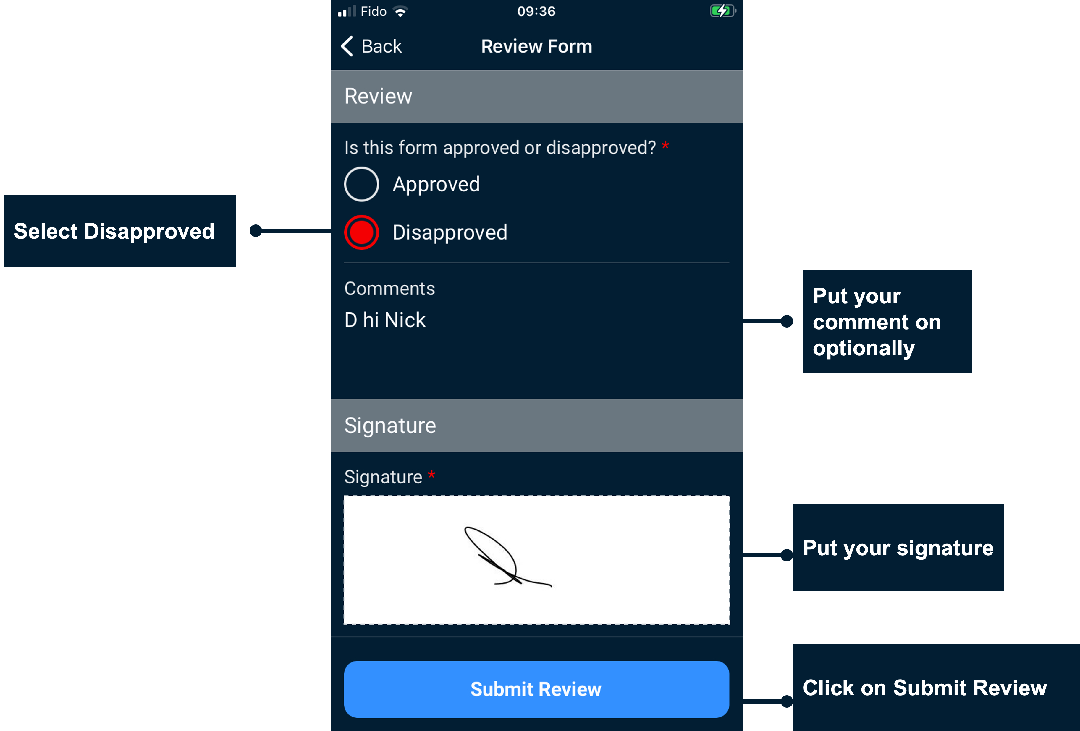 signing-approve-and-disapprove-a-form-salus